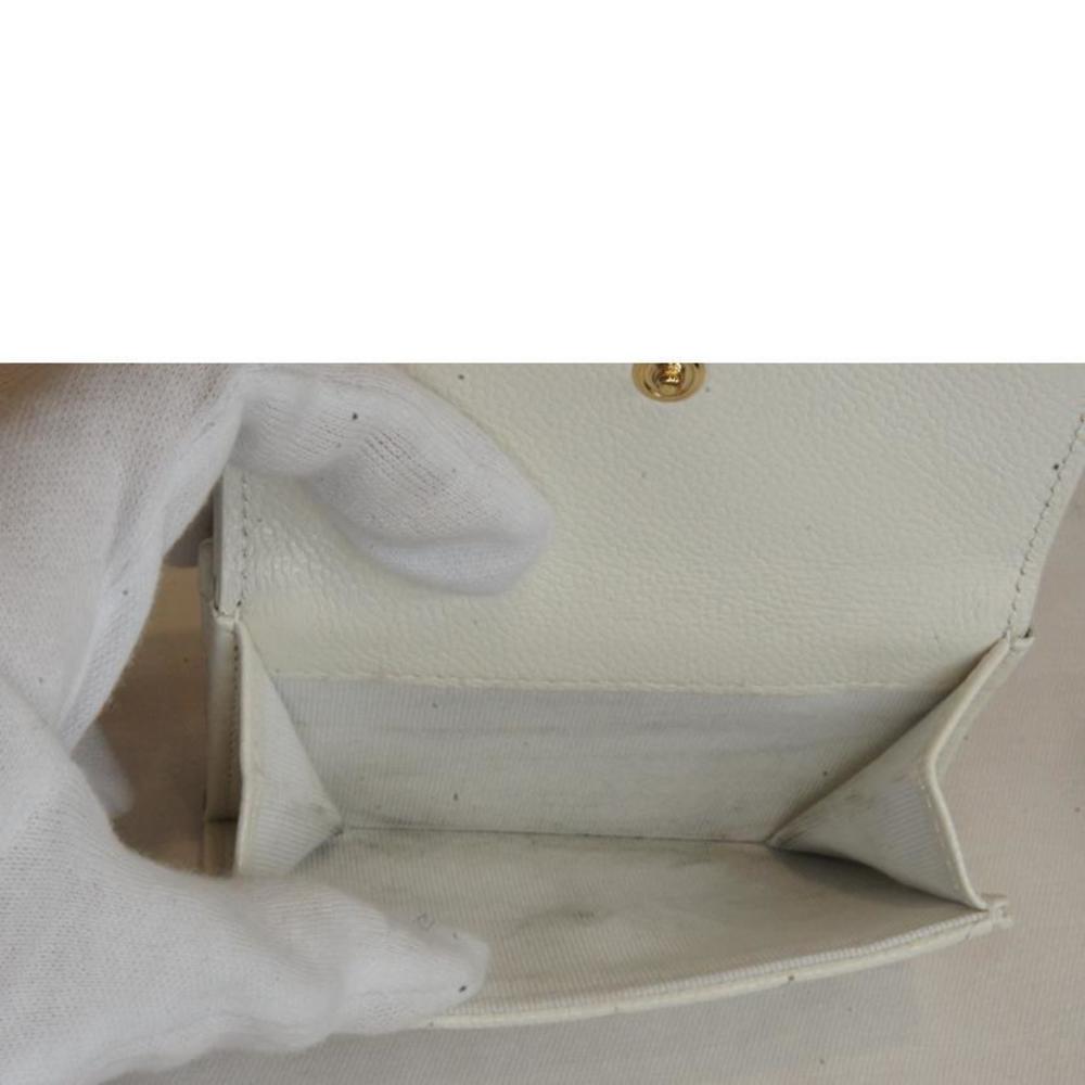 Chanel Boy Wallet Caviar White - Picture 4 of 5